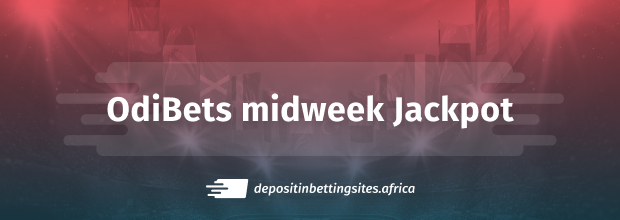 Odibet midweek jackpot