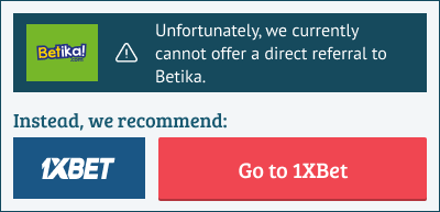 Betika to 1xBet