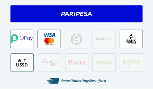 Paripesa deposit methods